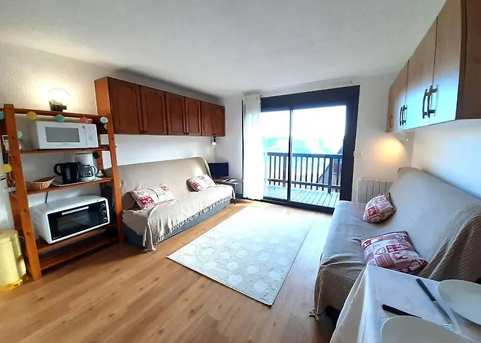 Cosy 4 Pers. A Saint-lary-soulan, Proche Remontees Mecaniques, Balcon, Navette Gratuite - Fr-1-457-303 Saint-Lary-Soulan